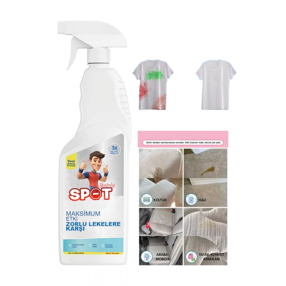 Leke Çıkarıcı ( Lekelere Stop Stain Spot Remover Forte ) 750ml
