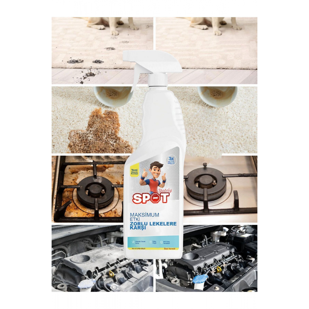 Leke Çıkarıcı ( Lekelere Stop Stain Spot Remover Forte ) 750ml