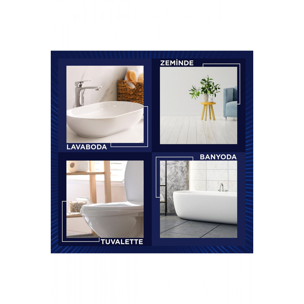 Yoğun Kıvamlı Çamaşır Suyu Kar Beyazı Maksimum Hijyen 750 ml 6 Adet