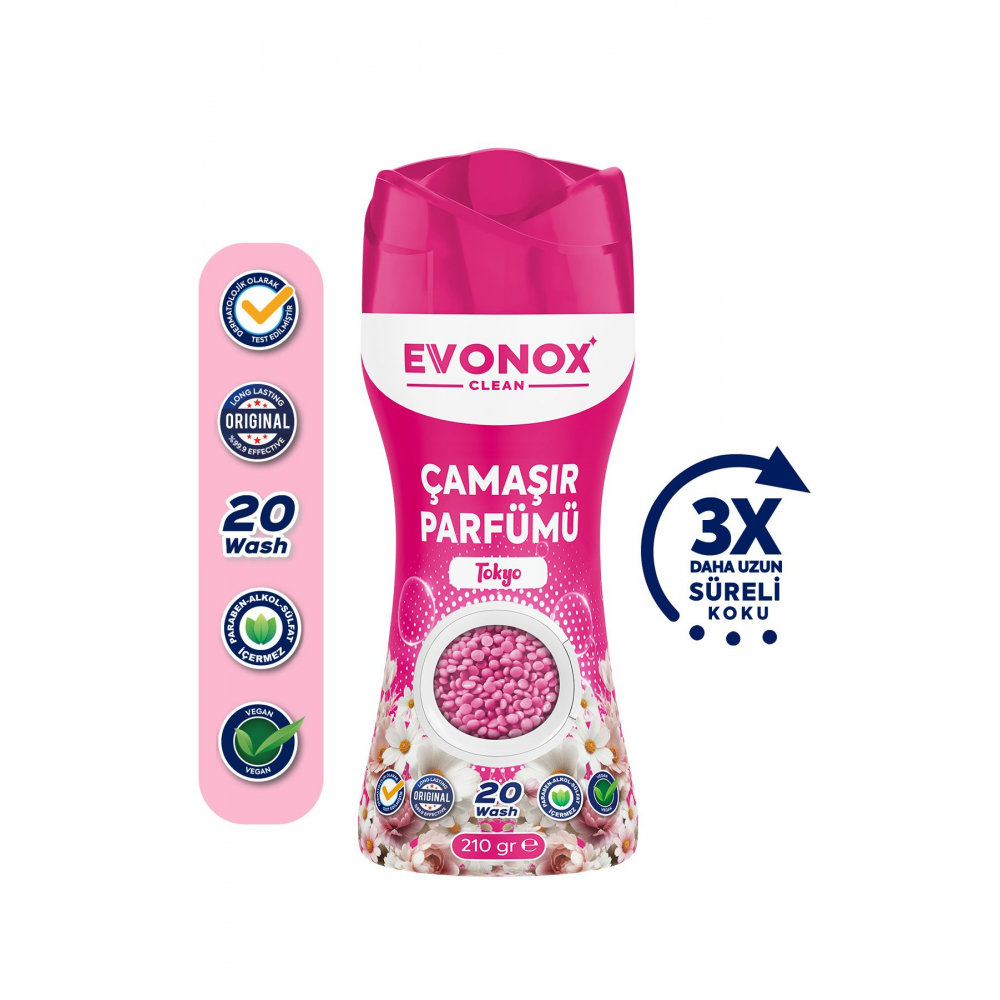 Clean Granül Çamaşır Parfümü & Çamaşır Yumuşatıcı Tokyo 210 gr