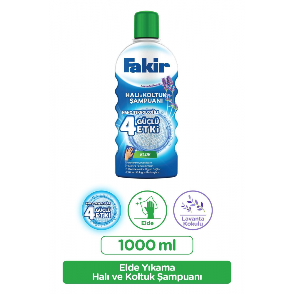 Elde Lavanta Nano Teknolojili Halı Ve Koltuk Şampuanı 1000 ml