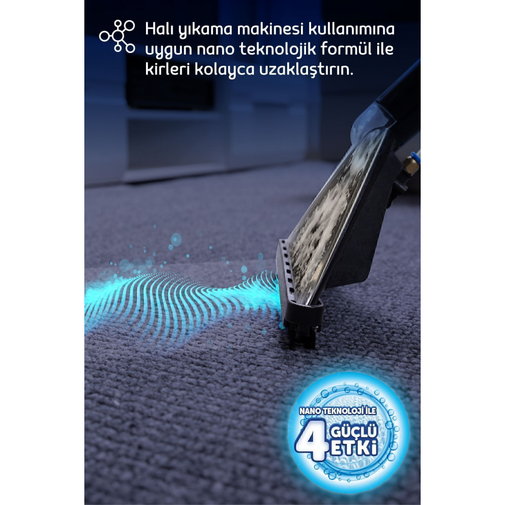 Makine Lavanta Nano Teknolojili Halı Ve Koltuk Şampuanı 1000 ml