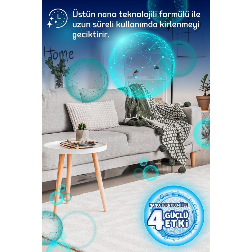 Makine Lavanta Nano Teknolojili Halı Ve Koltuk Şampuanı 1000 ml