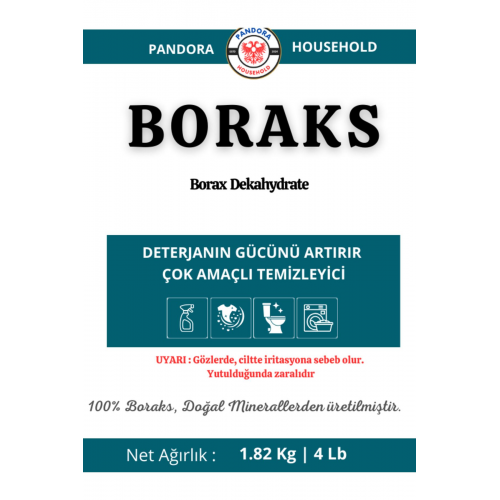 Saf Boraks Toz 1.82 Kg