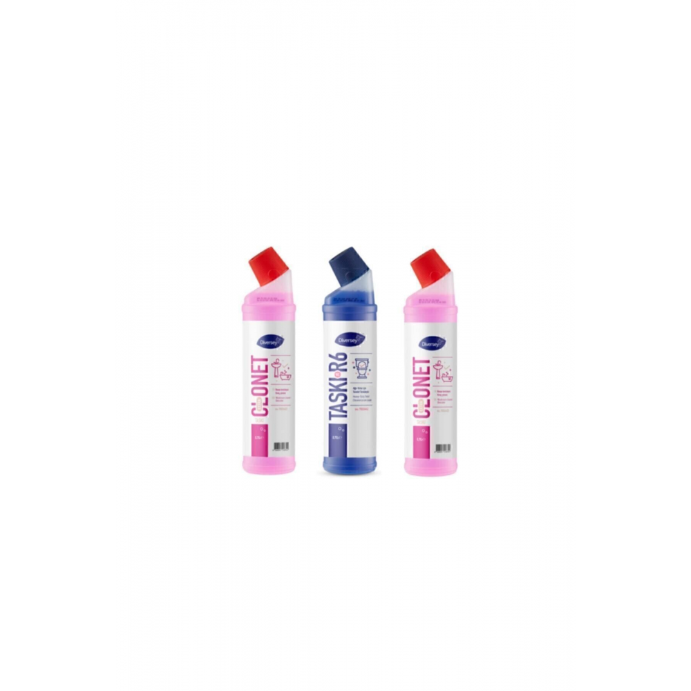 Taski Clonet Extra Kireç Ve Banyo Temizleyici  Taski R6 Wc Tuvalet Temizleyici