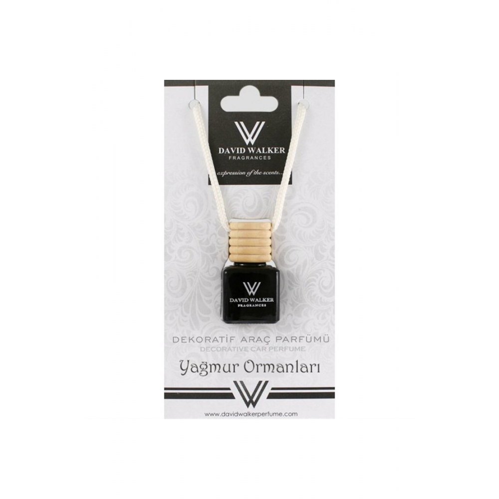 Yağmur Ormanları Dekoratif Araç Kokusu 8 ml - Oto Araç Kokusu - Ipli Asma Oto Parfümü