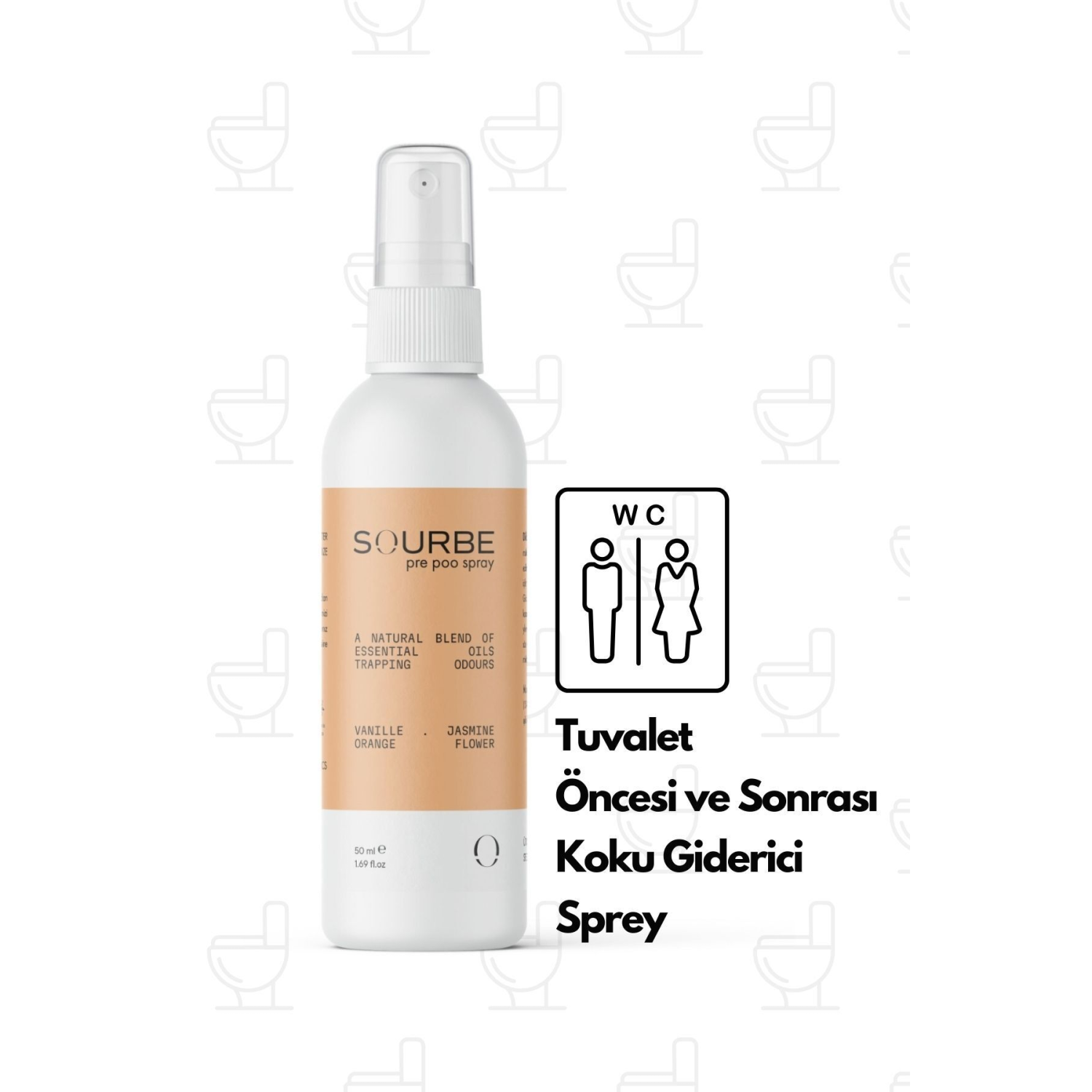 Tuvalet Öncesi Ve Sonrası Koku Giderici Sprey - Scent Spray Before And After Toilet 50 ml