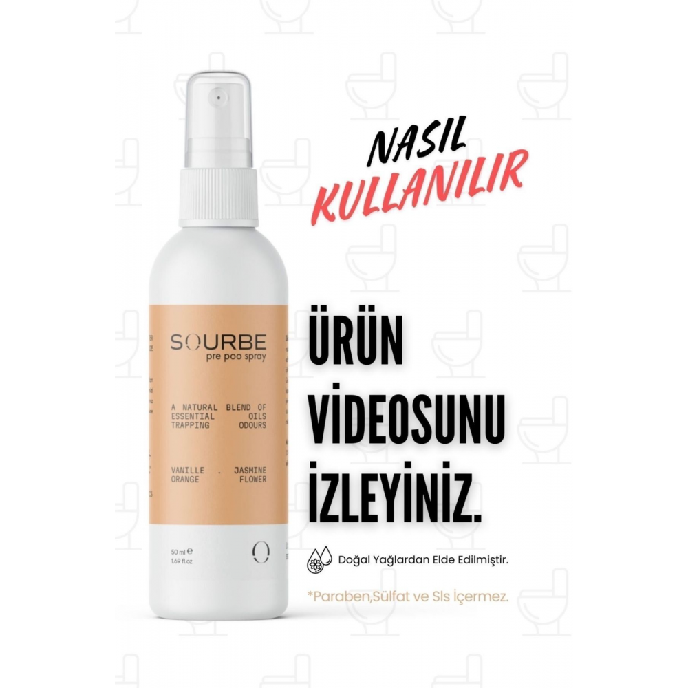Tuvalet Öncesi Ve Sonrası Koku Giderici Sprey - Scent Spray Before And After Toilet 50 ml