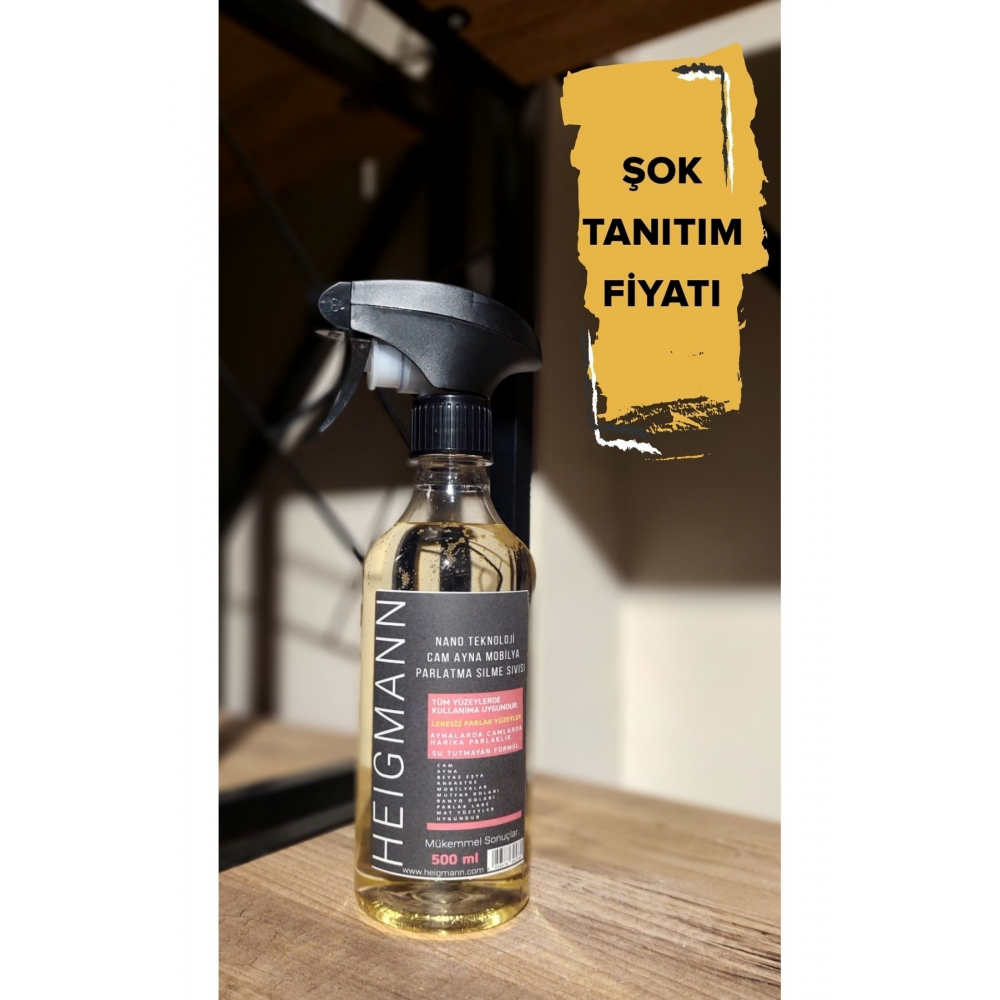 Nano Teknoloji Cam Ayna Mobılya Mutfak Dolabı Parlatma Sılme Temızlme Lekesız Mucıze Temızlık