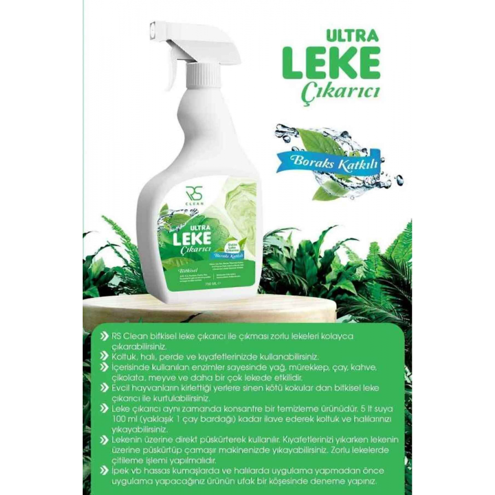 Ultra Bitkisel Leke Çıkarıcı - 750 Ml