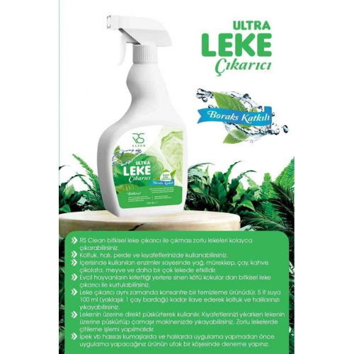 Ultra Bitkisel Leke Çıkarıcı - 750 Ml