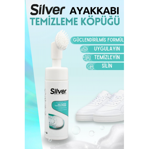 Fırçalı Spor Ayakkabı Bakım Temizleme Köpüğü Güçlendirilmiş Formül 150 ML