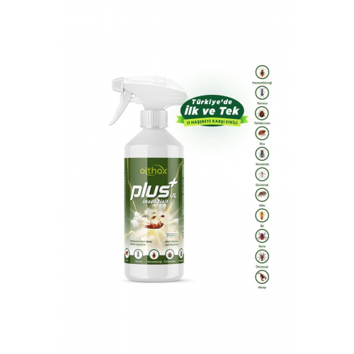 Plus Ul Insektisit Uyuz ,böcek, Pire, Örümcek, Bit, Tahta Kurusu, Mite, Hamamböceği Ilacı 500 ml