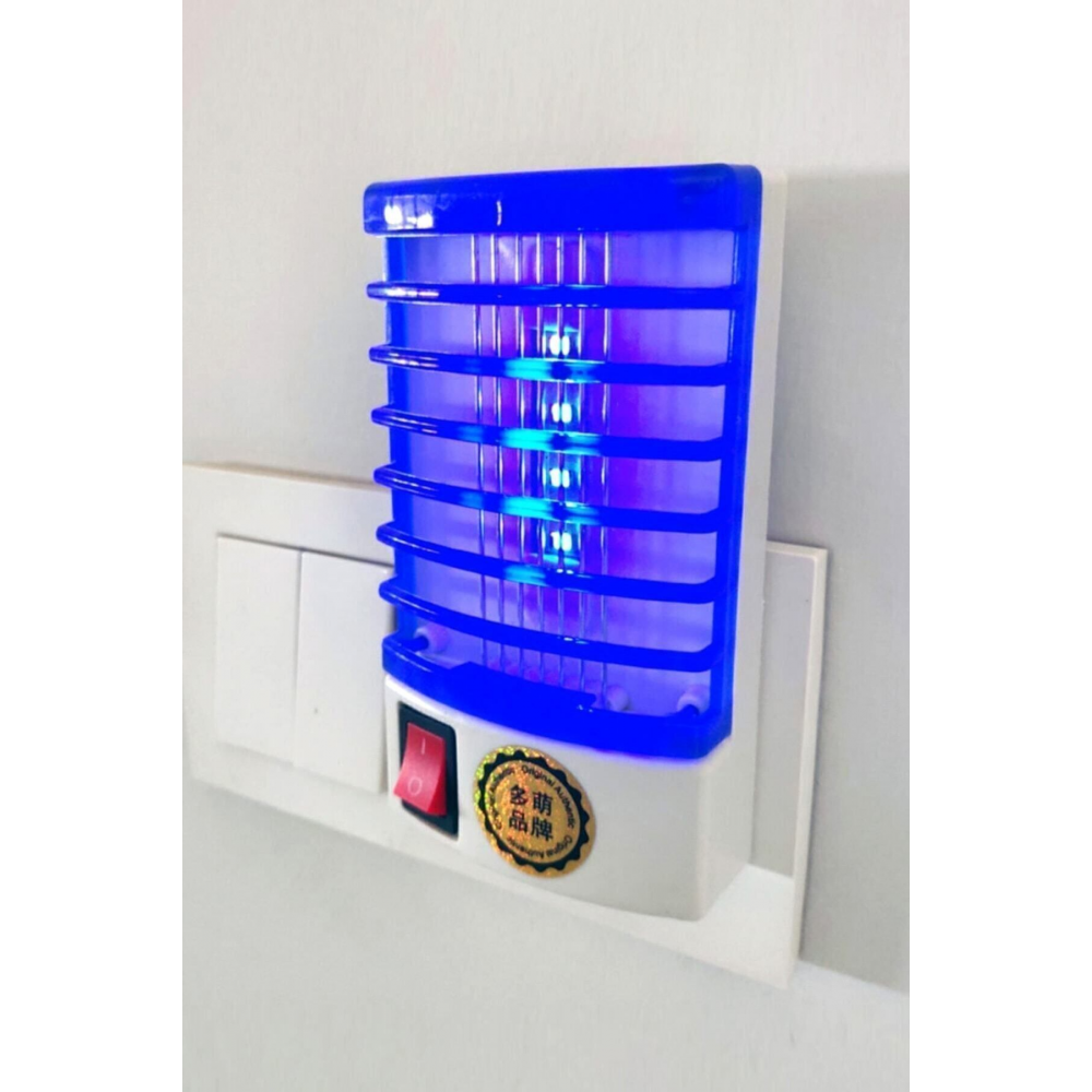 Elektrikli Sinek Öldürücü Lamba Karasinek Sivrisinek Yakarca Öldürücü Cihaz Cız Kovucu Priz Sineklik
