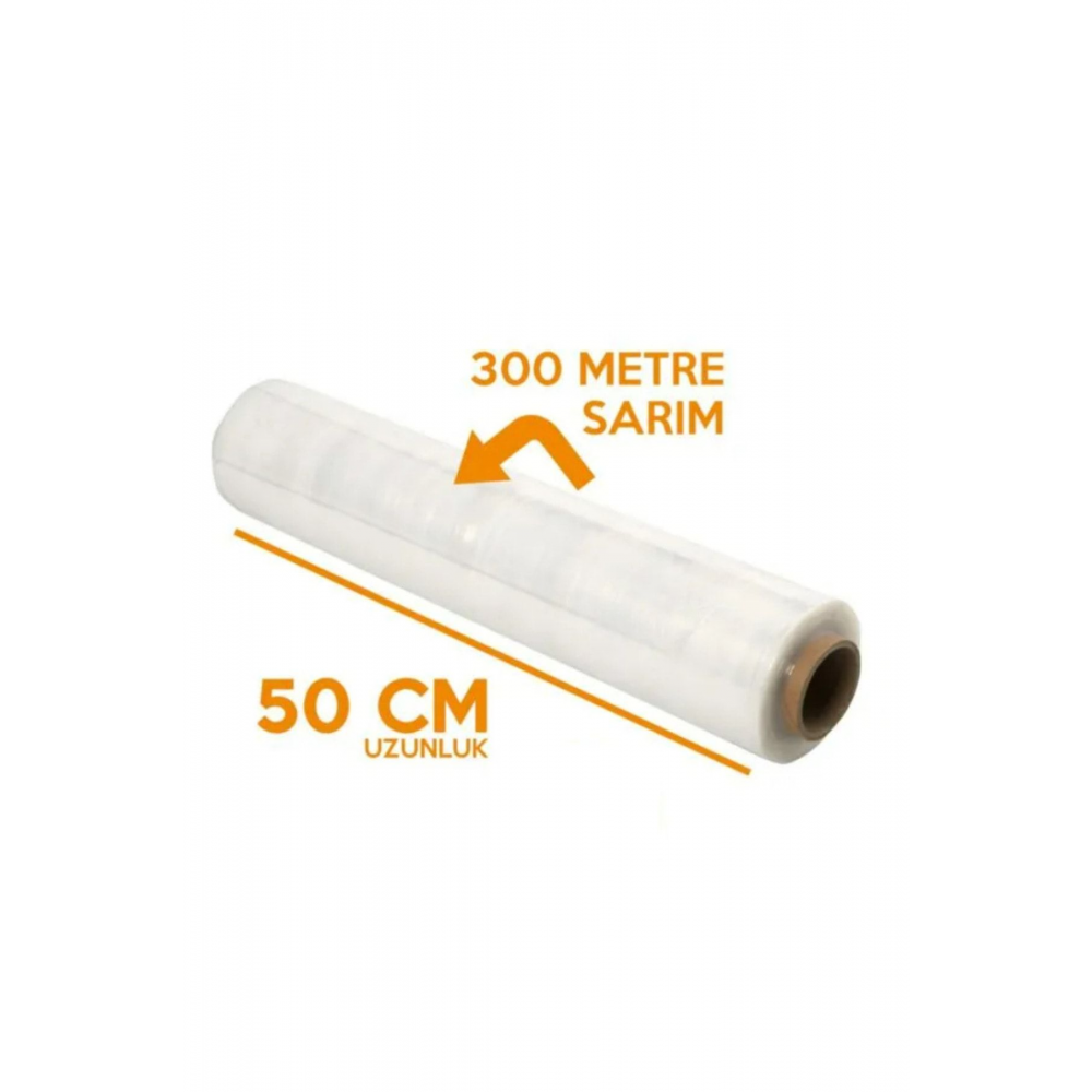 Palet Streç Film 23 Micron 300 Metre ( 1 Adet )