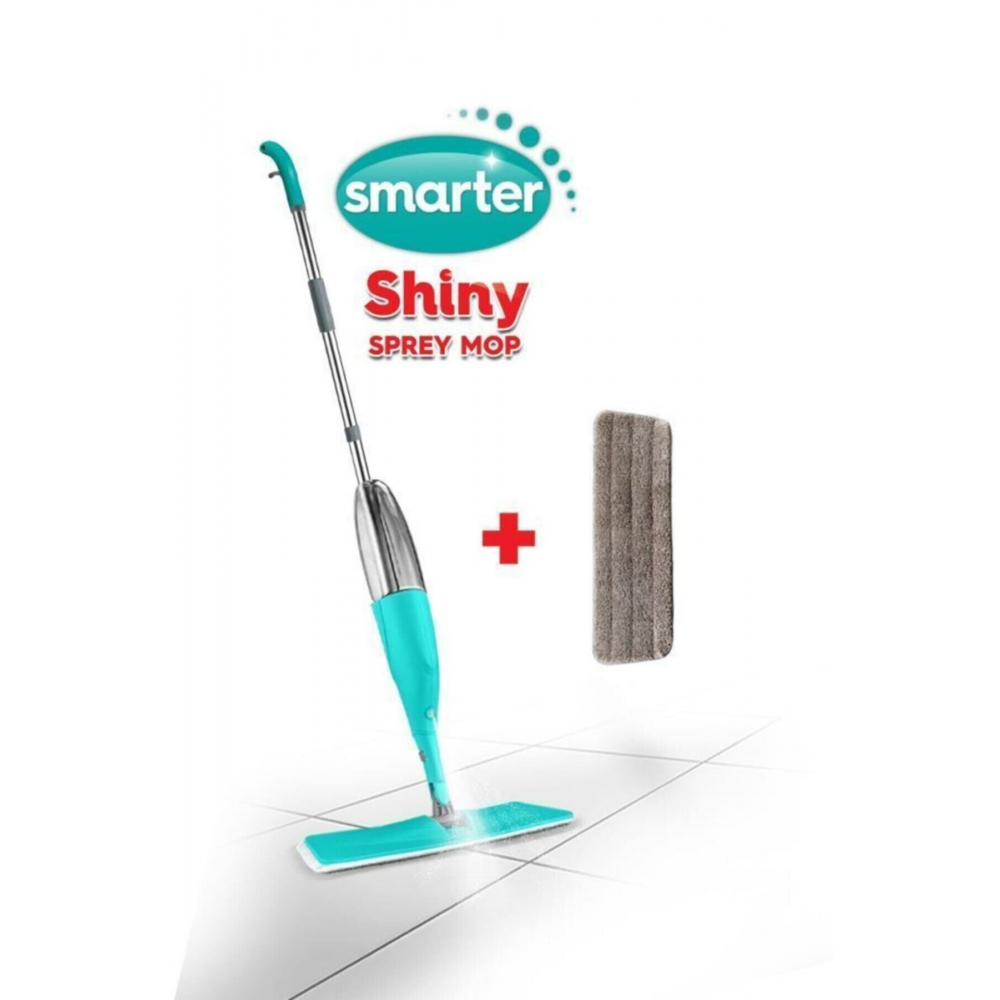 Shıny Sprey Mop Yedek Mop Paspas Temizlik Seti