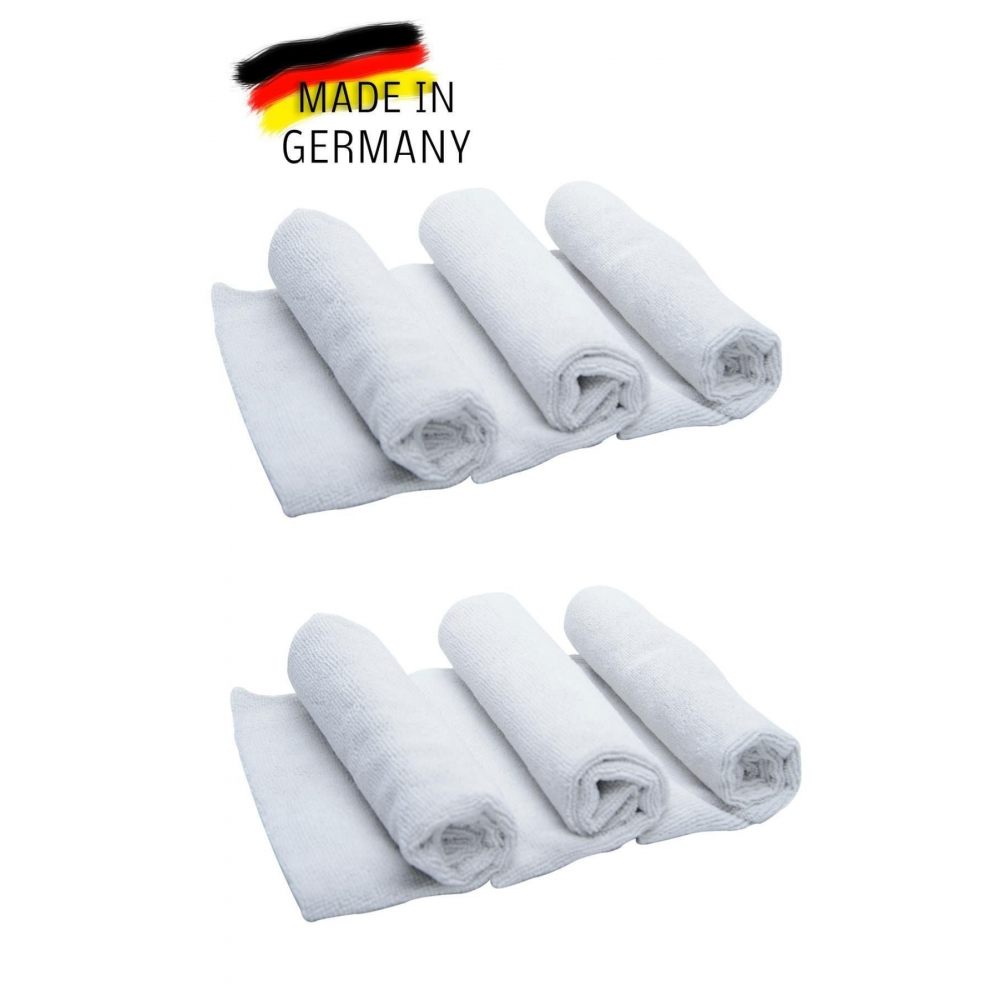 6’lı Ithal Mikrofiber Sihirli Bez Seti Cam Mutfak Ve Oto Temizlik Bezi