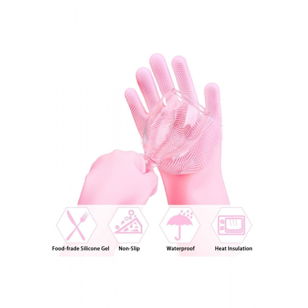 Sihirli Silikon Bulaşık Eldiveni