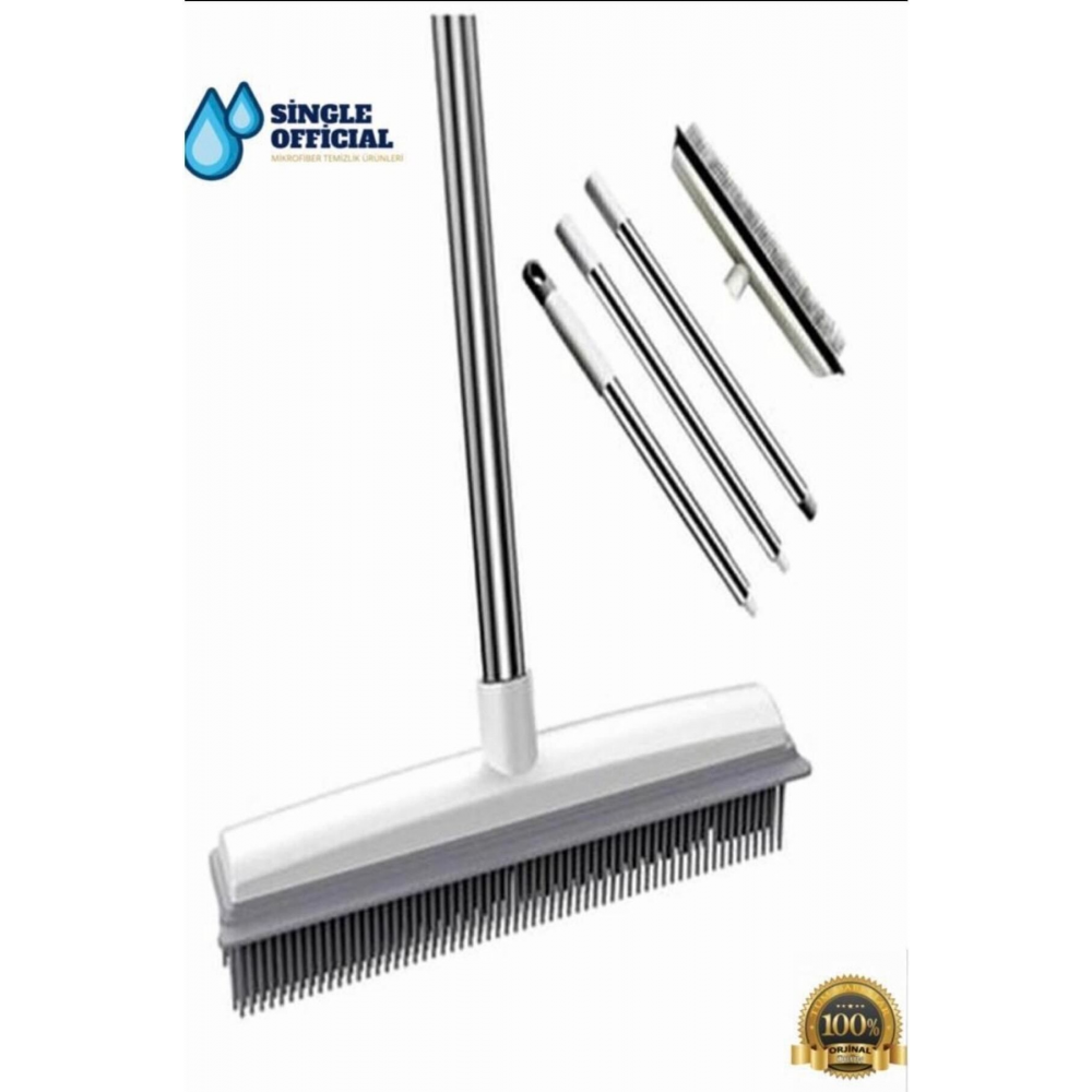 Çekpas Kauçuk Fırça Paspas Mop / Banyo Vip Turbo Temizlik / Ev Araba Zemin Temizlik