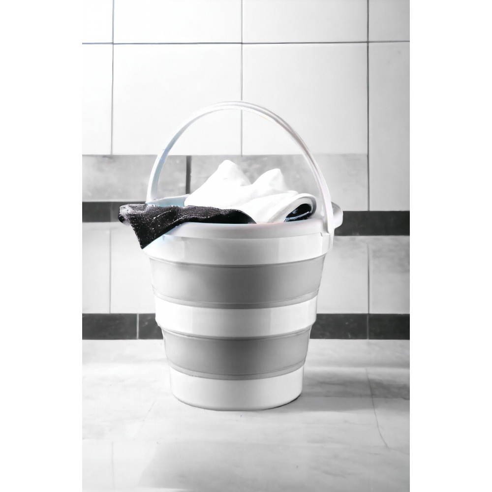 Vera Bath Katlanır Su Kovası Kulplu 6 Lt Akordeon Özellik Multibox