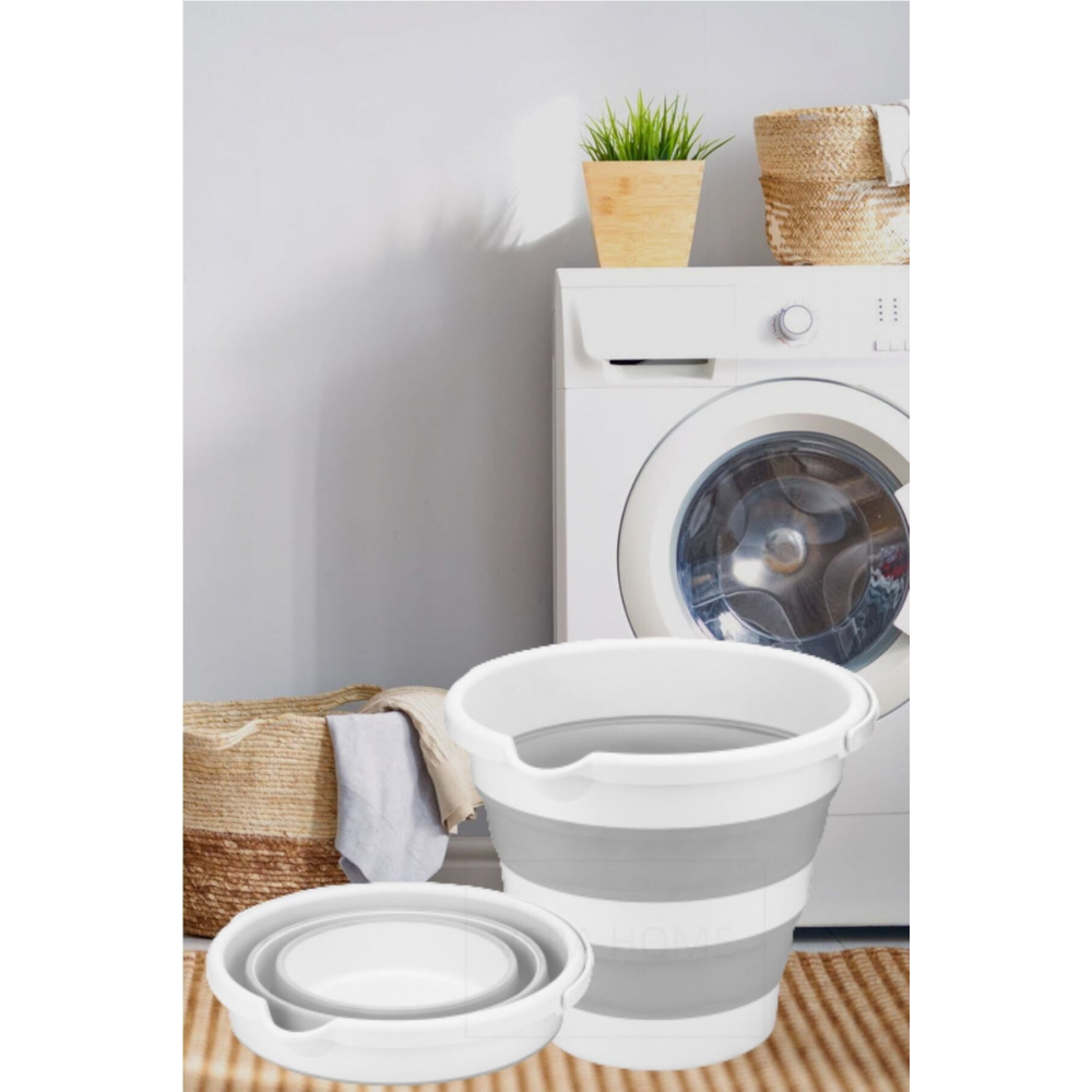 Vera Bath Katlanır Su Kovası Kulplu 6 Lt Akordeon Özellik Multibox
