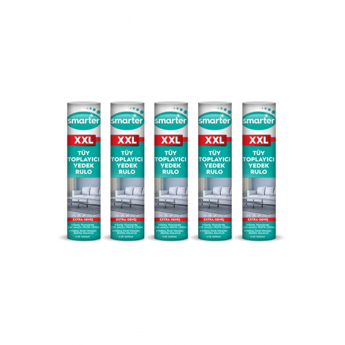 Xxl Tüy Toplayıcı Yedek Rulo 5 Li Paket