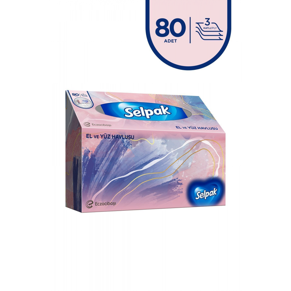 ® El Ve Yüz Havlusu 3'lü 240 Yaprak