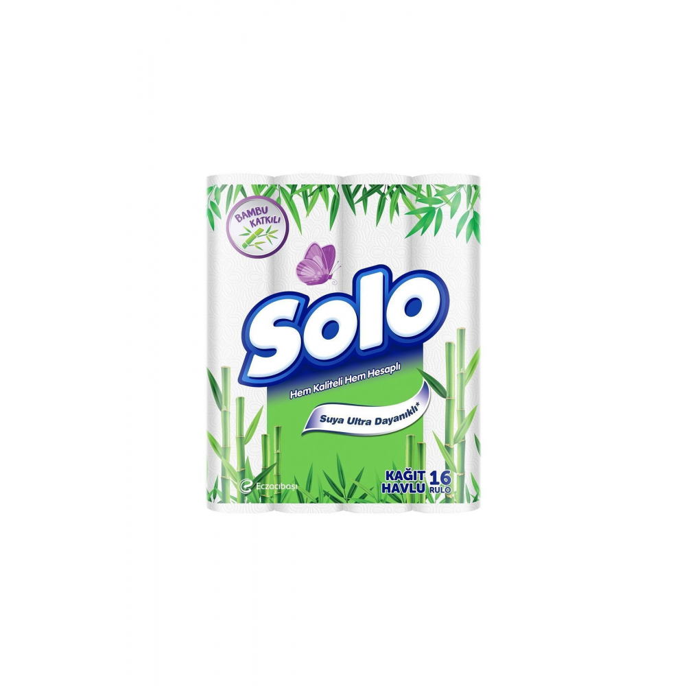 Kağıt Havlu Bambu Katkılı 16'lı