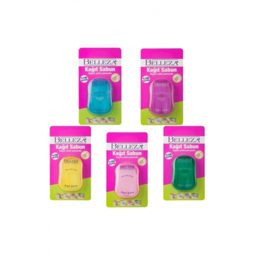 Kağıt Sabun 20li 5 Paket Toplamda 100 Yaprak Ahenk Mtfkmucizeler.