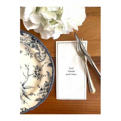 Baskılı Sunum Peçete 20 li