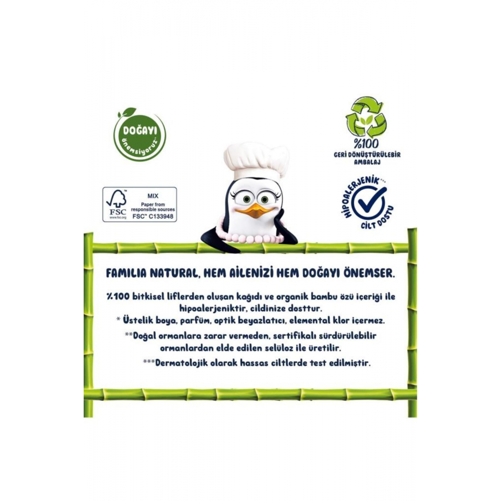 Plus Natural 40'lı Tuvalet Kağıdı