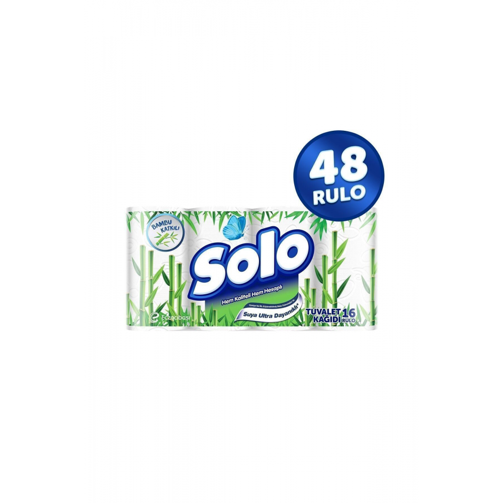 Tuvalet Kağıdı Bambu Katkılı 48'li