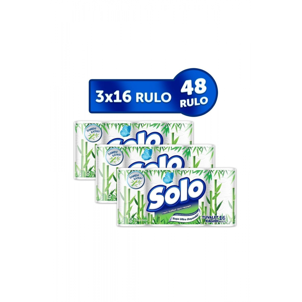 Tuvalet Kağıdı Bambu Katkılı 48'li