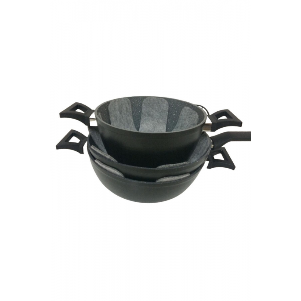 Tava,tencere Ve Bor Cam Koruyucu Çizdirmez Keçe 3'lü Set