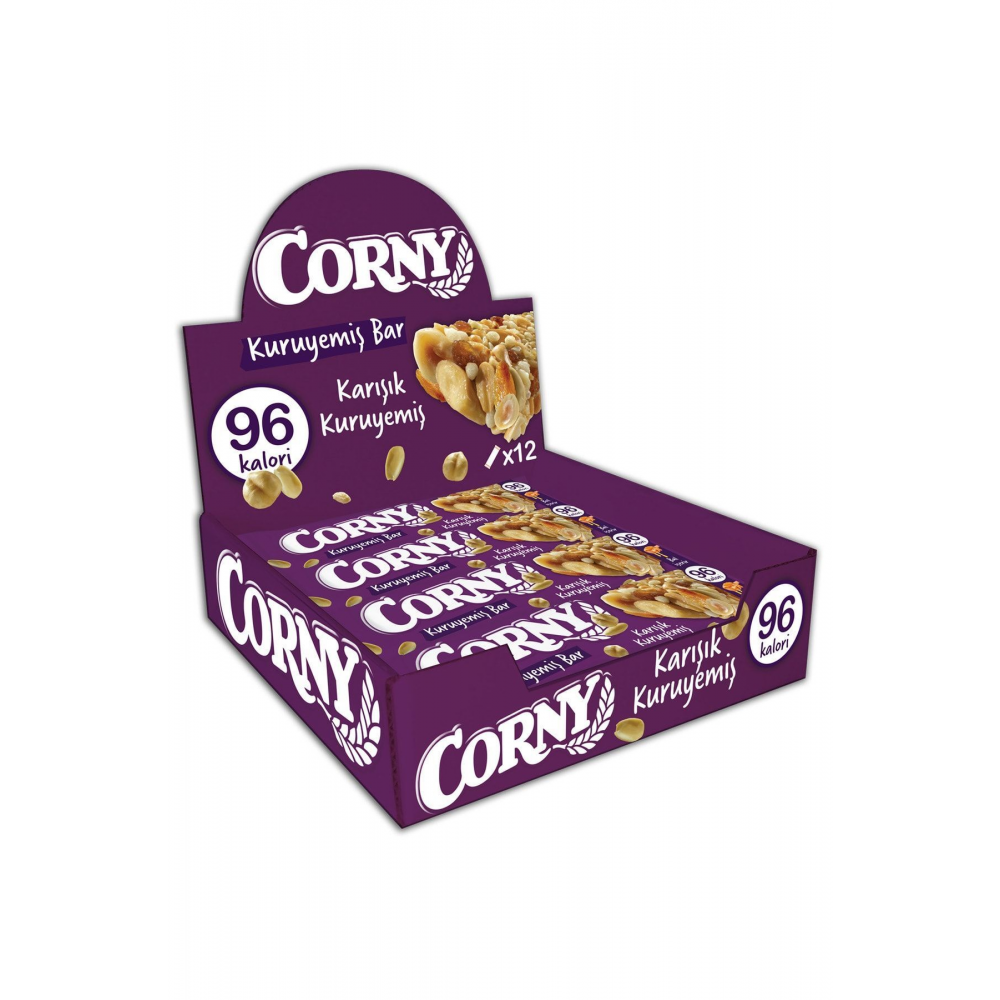 Karışık Kuruyemiş Bar 12 Adet X 20 G
