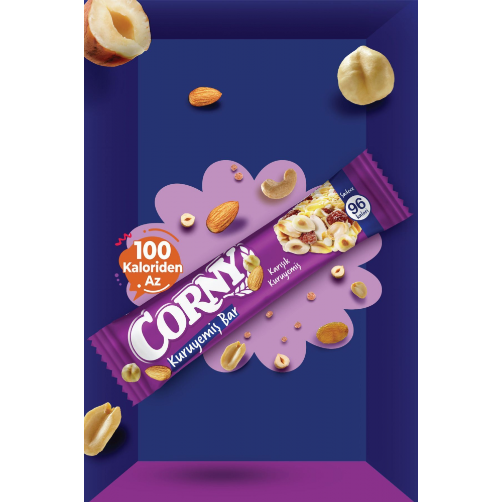 Karışık Kuruyemiş Bar X 12 Adet