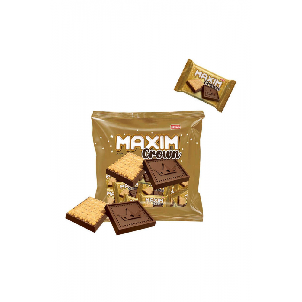 Maxim Crown Kakaolu Bisküvi 275 Gr. (1 Poşet)