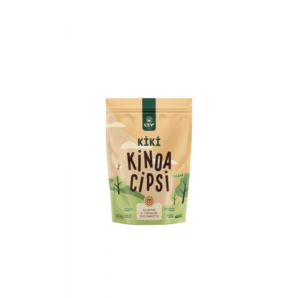 Cey Natural Kiki Kinoa Cipsi 80 gr