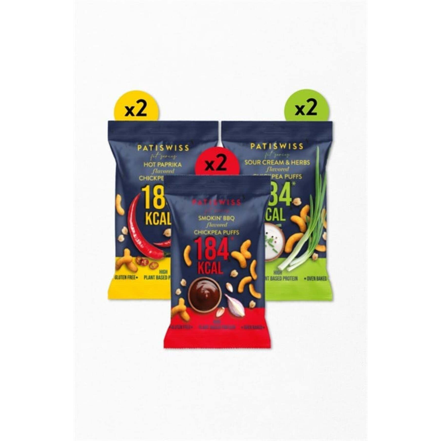 Karışık Nohut Cips Seti 6 Adet