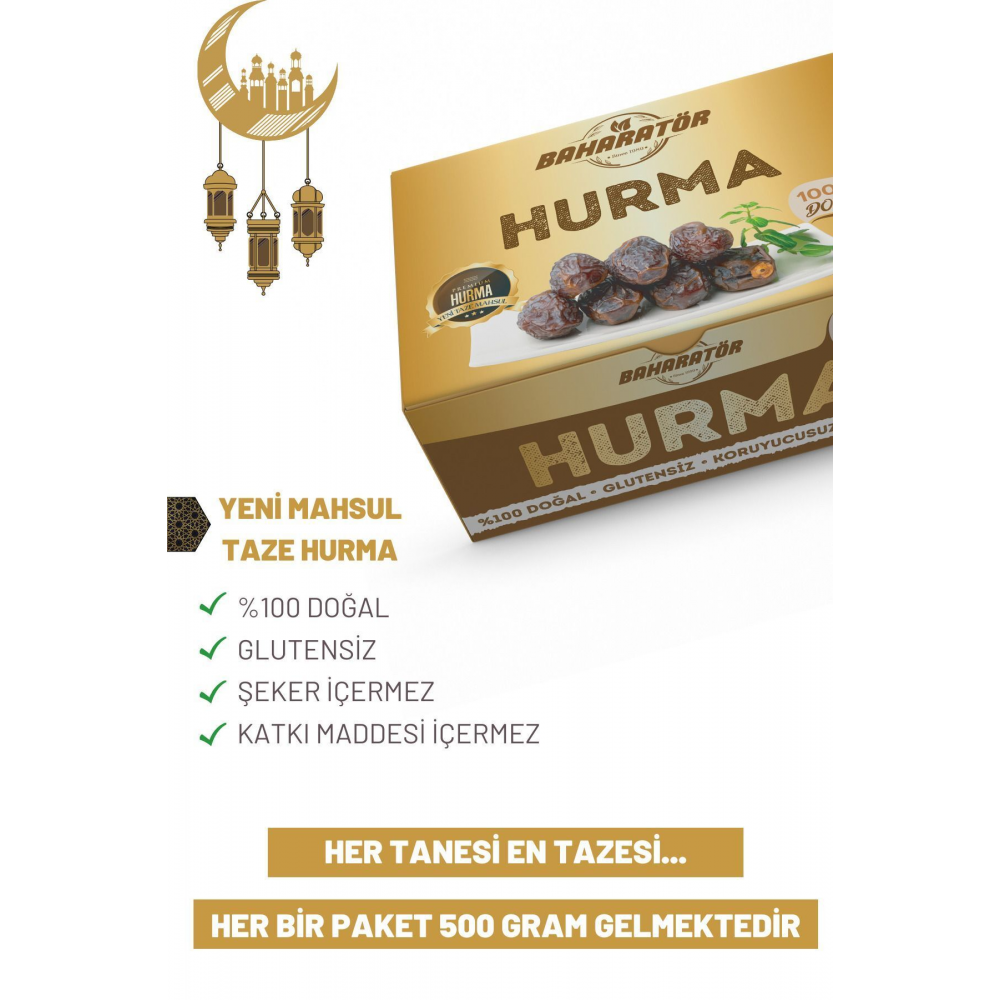 2 Paket X 500 gr Iran Hurması