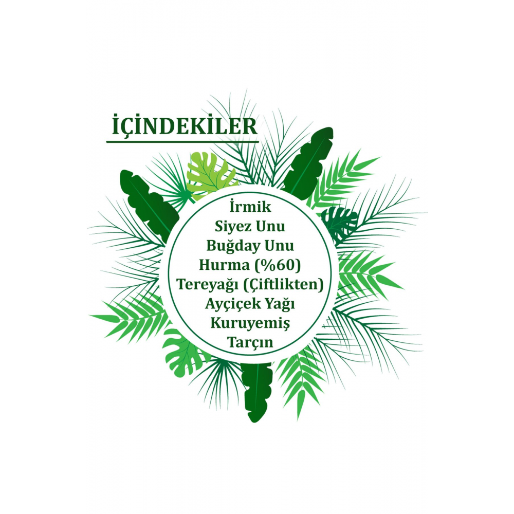 Şekersiz Hurmalı Mamul Karma Set (1 SET = 5 PAKET)