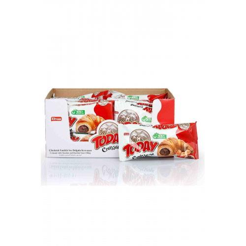 Today Kruvasan Çikolatalı 40 Gr. 20 Adet (1 Kutu)
