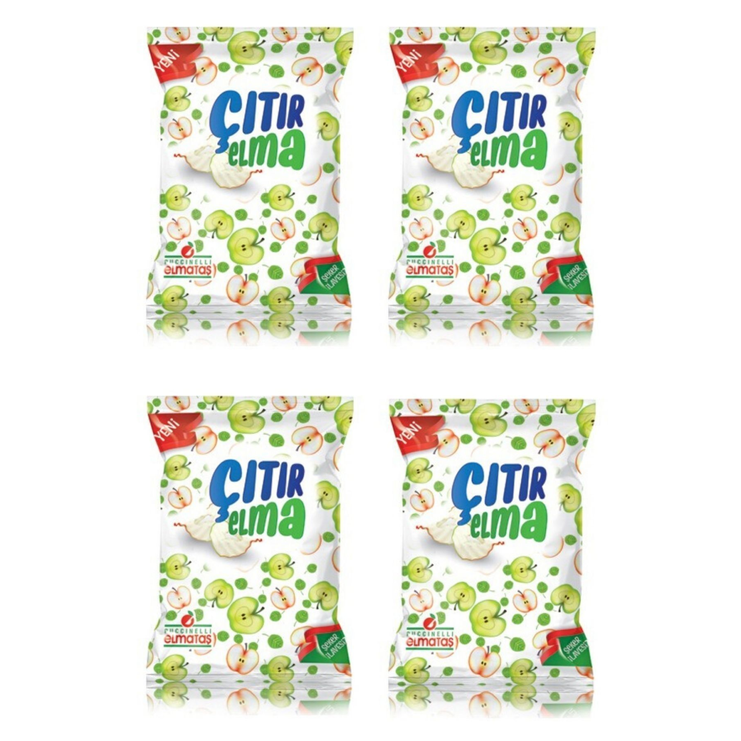 -elmataş-ondüle Çıtır Elma (4adetx50gr)