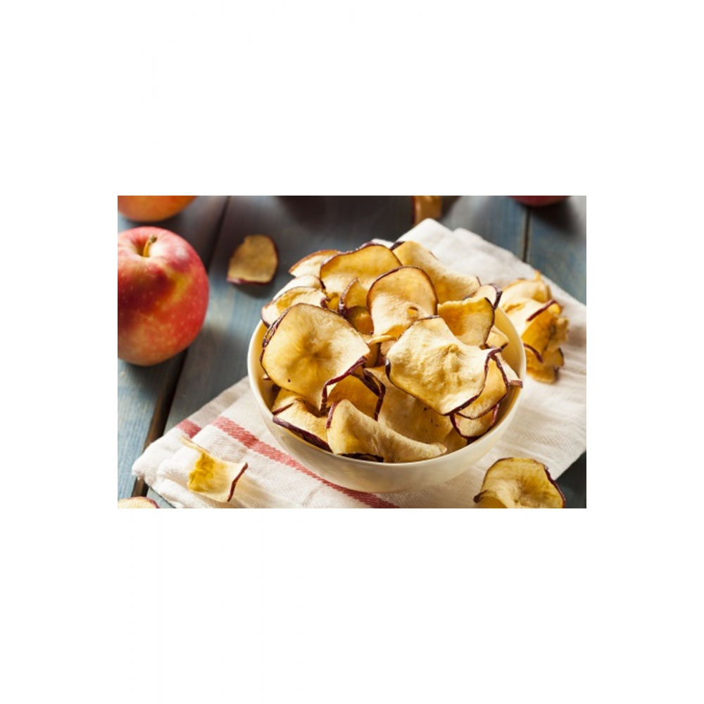 Kurutulmuş Kırmızı Elma Dilimleri 50 Gr. Kuru Elma