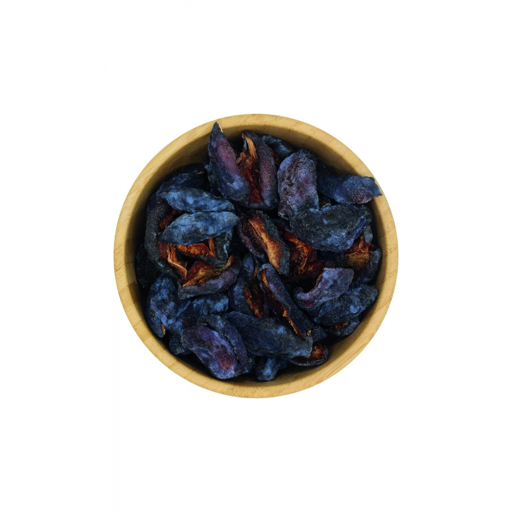 Erik Kurusu - Dilimlenmiş  Siyah Erik Kurusu - 400 gr