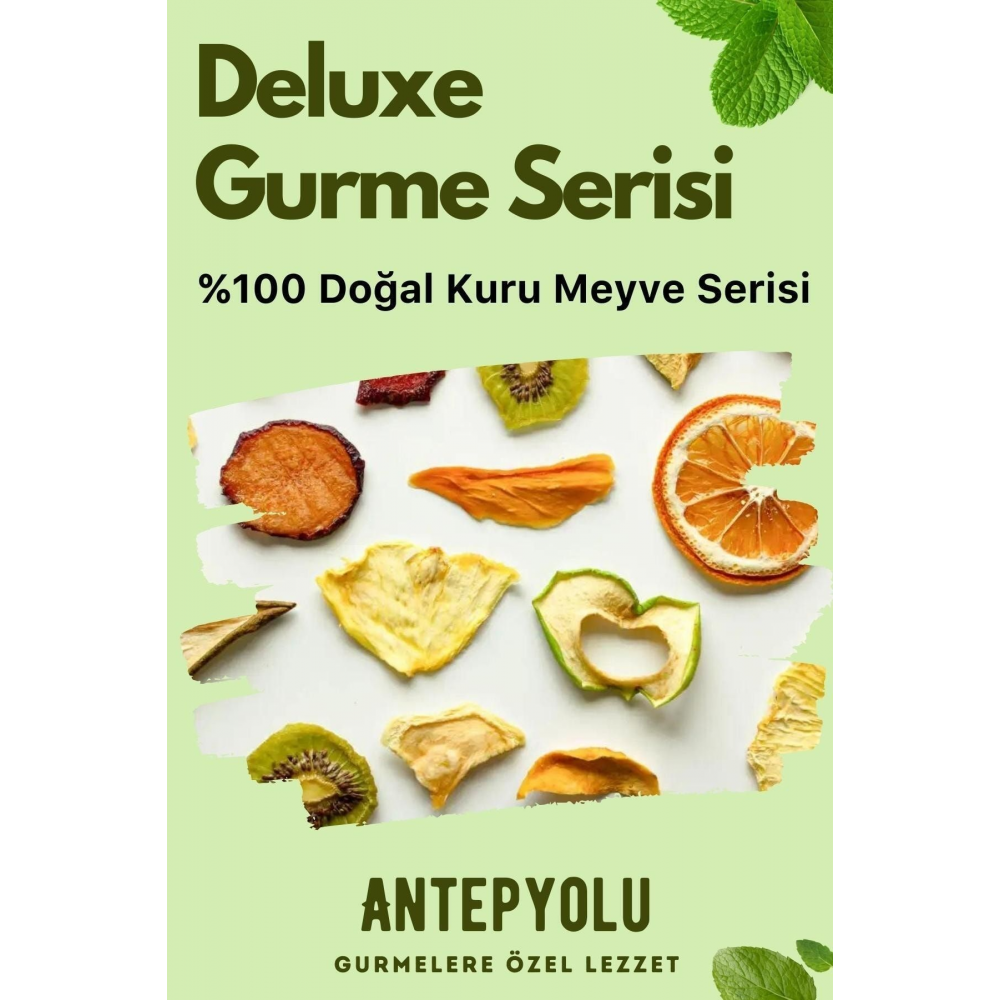 Deluxe Gurme Serisi Çekirdeksiz Yeni Mahsul Doğal Şeker Ilavesiz Siyah Özbek Üzümü Kurusu 150 gr
