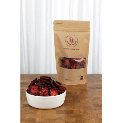 Çilek Kurusu Cips Çilek 50 Gram (şekersiz)
