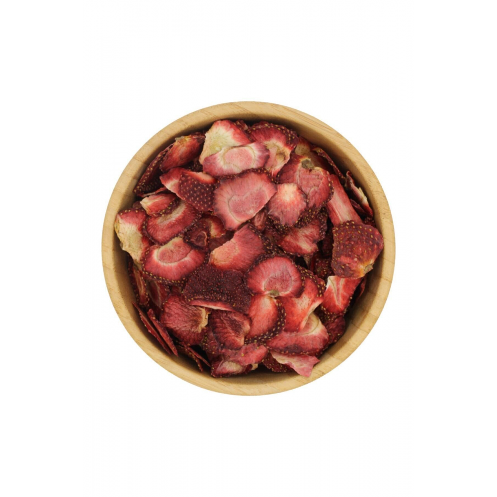Çilek Kurusu Cips Çilek 50 Gram (şekersiz)