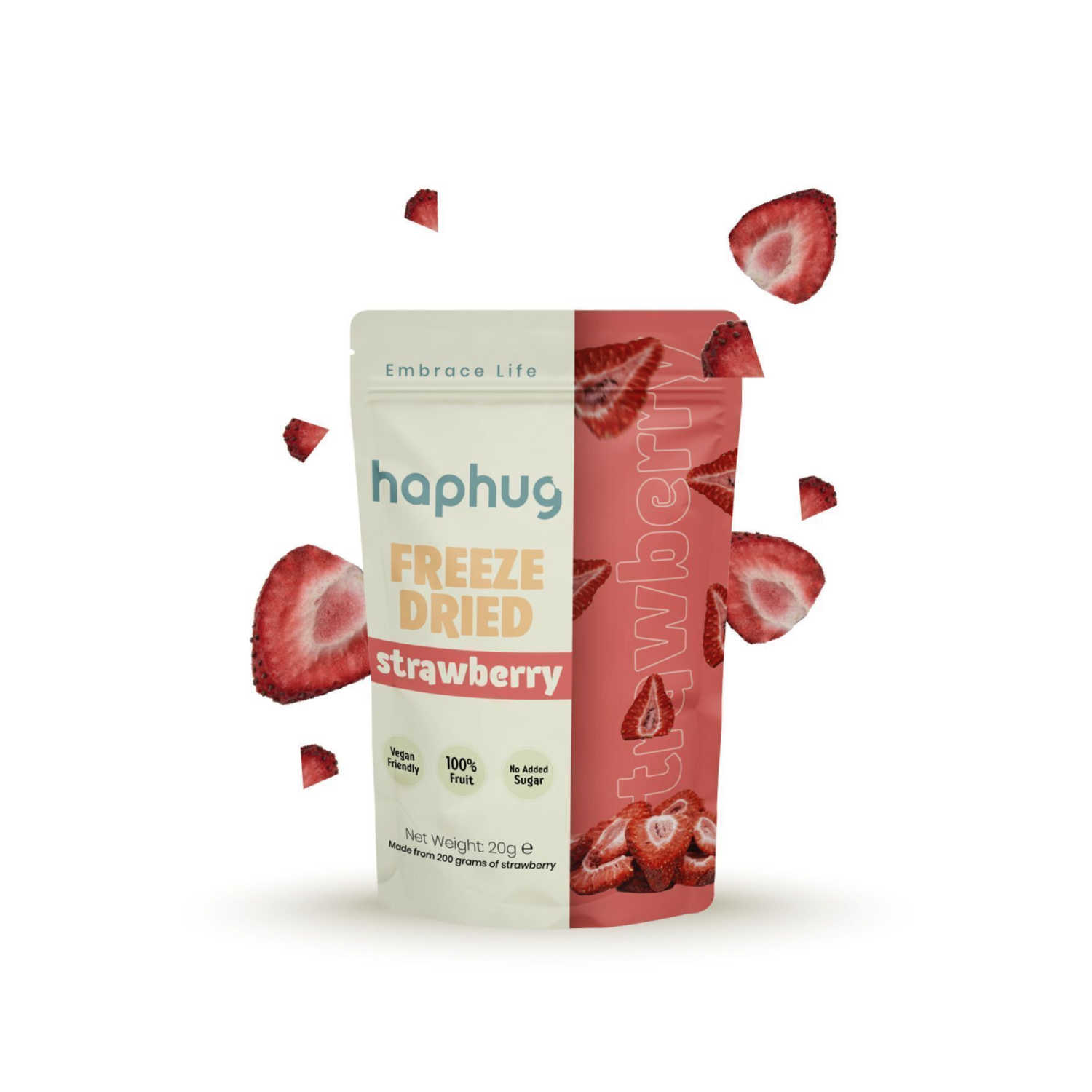 Freeze Dried Çilek - Dondurularak Kurutulmuş Meyve - Freeze Dry Meyve kurusu 20gr