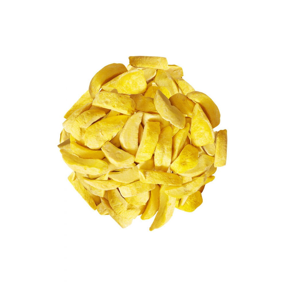 Mango Kuru Meyve Cipsi - Dondurularak Kurutulmuş Freeze Dried Çıtır Mango